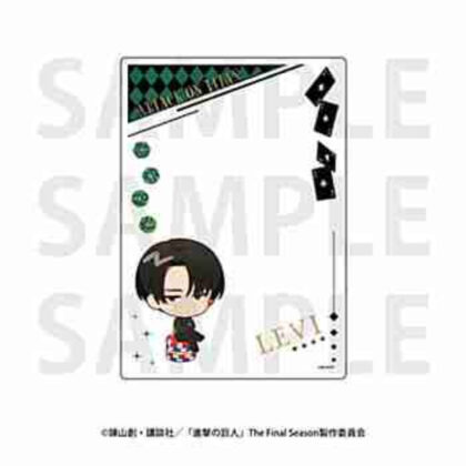 (s)進撃の巨人 カードケース カジノディーラー リヴァイ 送料別880円