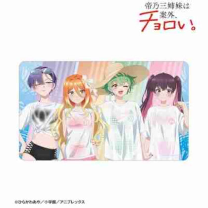 帝乃三姉妹は案外、チョロい。 描き下ろし 集合ビーチデートVer. マルチデスクマット Ver.A