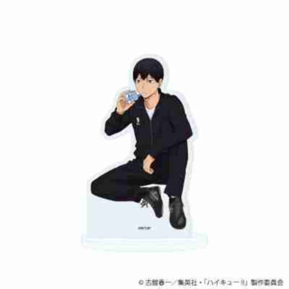 (s)キャラアクリルフィギュア｢ハイキュー!!｣12/影山飛雄 リラックスver.(描き下ろし) 送料別880円