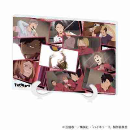 (s)アクリルアートボード(A5サイズ)｢ハイキュー!!｣06/学校別場面写ver. 音駒 送料別880円
