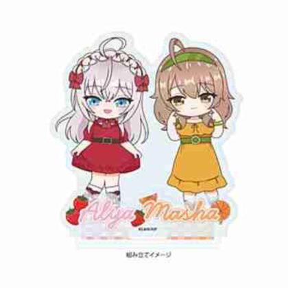 (s)アクリルスタンドプレート｢時々ボソッとロシア語でデレる隣のアーリャさん｣03/アーリャ&マーシャ フルーツver.(POP A 送料別880円