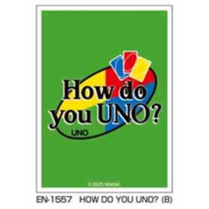 UNO? キャラクタースリーブ HOW DO YOU UNO? (B) (EN-1557)