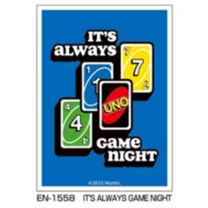 UNO? キャラクタースリーブ IT'S ALWAYS GAME NIGHT(EN-1558)