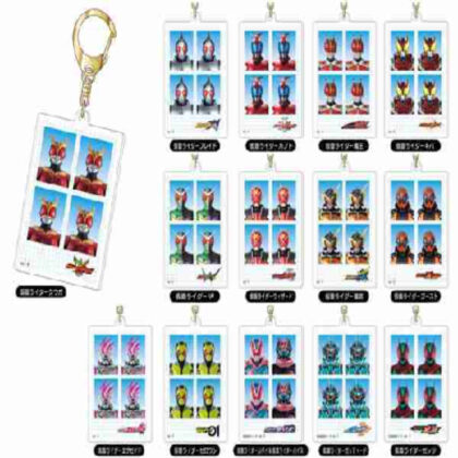 (s)アクリルキーホルダーIDphoto 仮面ライダーシリーズ A BOX (単品統一JAN) 送料別880円