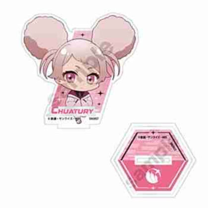 (s)機動戦士ガンダム 水星の魔女 ちびっつ! アクリルクリップスタンド チュアチュリー・パンランチ 送料別880円