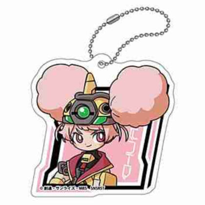 (s)機動戦士ガンダム 水星の魔女 メカぐるみ アクリルキーホルダー チュアチュリー・パンランチ 送料別880円