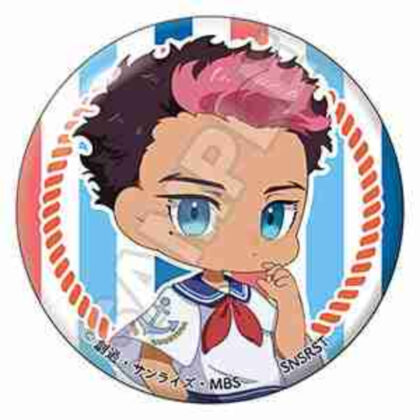 (s)機動戦士ガンダム 水星の魔女 もちっこ マリンファッション 缶バッジ グエル・ジェターク 送料別880円