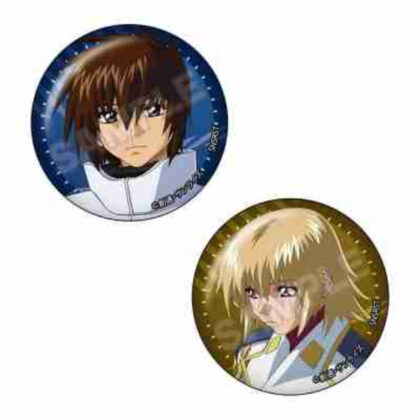 (s)機動戦士ガンダムSEED DESTINY vol.3 ペア缶バッジ キラ・ヤマト&カガリ・ユラ・アスハC 送料別880円