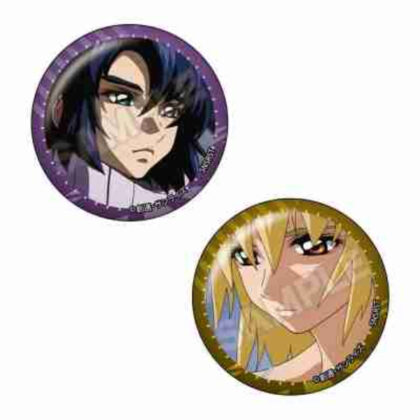 (s)機動戦士ガンダムSEED DESTINY vol.3 ペア缶バッジ アスラン・ザラ&カガリ・ユラ・アスハA 送料別880円