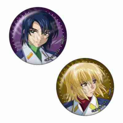 (s)機動戦士ガンダムSEED DESTINY vol.3 ペア缶バッジ アスラン・ザラ&カガリ・ユラ・アスハC 送料別880円