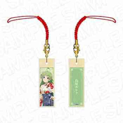 (s)アイドルマスター ミリオンライブ! 木札ストラップ 島原エレナ 着物Ver. 送料別880円