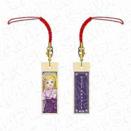 (s)アイドルマスター ミリオンライブ! 木札ストラップ エミリー スチュアート 着物Ver. 送料別880円