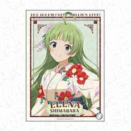 (s)アイドルマスター ミリオンライブ! ミニアクリルアート 島原エレナ着物Ver. 送料別880円