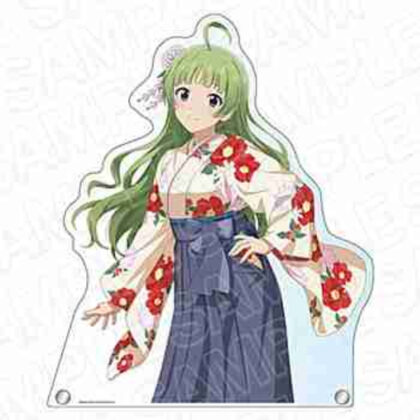 (s)アイドルマスター ミリオンライブ! 特大ダイカットアクリルボード 島原エレナ 着物Ver. 送料別880円