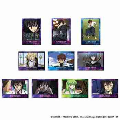 (s)コードギアス 反逆のルルーシュ トレーディング ホロステッカー Vol.3 BOX1 送料別880円