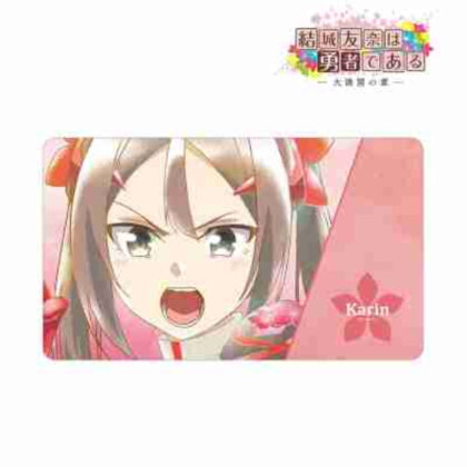 結城友奈は勇者である -大満開の章- 三好夏凜 Ani-Art aqua label 第2弾 マルチデスクマット V