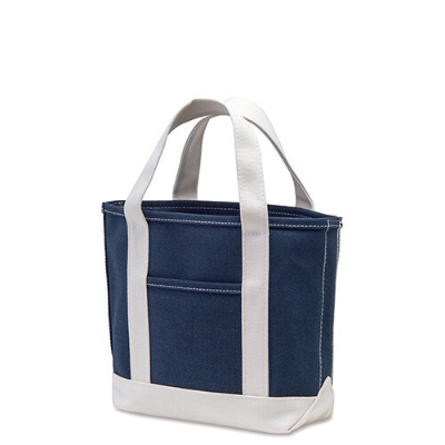 amie Canvas Tote Bag M, Navy (amie キャンバストートM ネイビー)