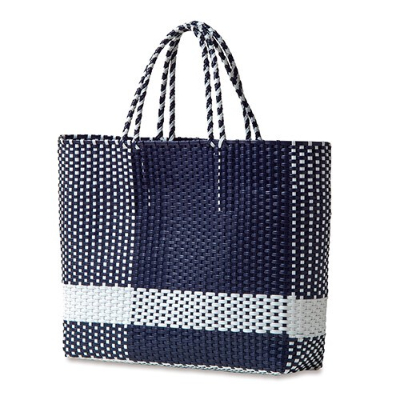Woven Bag Navy (WOVEN BAG ネイビー)