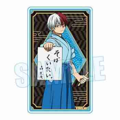 (s)ACMAK-05 アクリルカード 僕のヒーローアカデミア/轟焦凍 書初めver. 送料別880円