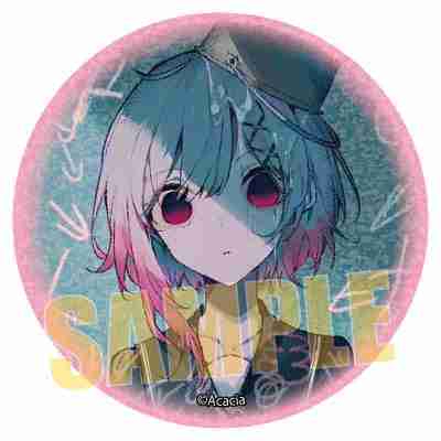 (s)CBMNM-02 グリッター缶バッジ 魔法少女ノ魔女裁判/桜羽エマB 送料別880円