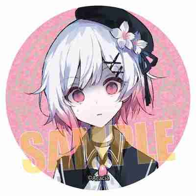 (s)CBMNM-05 グリッター缶バッジ 魔法少女ノ魔女裁判/桜羽エマC 送料別880円