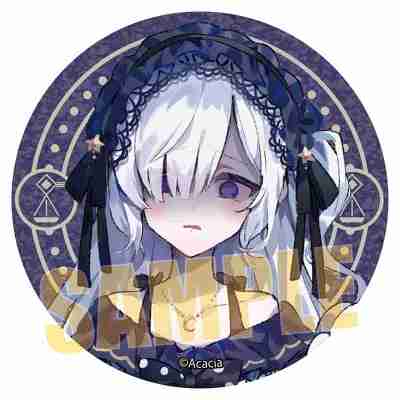 (s)CBMNM-07 グリッター缶バッジ 魔法少女ノ魔女裁判/夏目アンアン 送料別880円