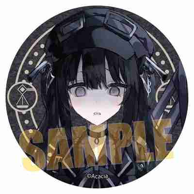 (s)CBMNM-12 グリッター缶バッジ 魔法少女ノ魔女裁判/黒部ナノカ 送料別880円