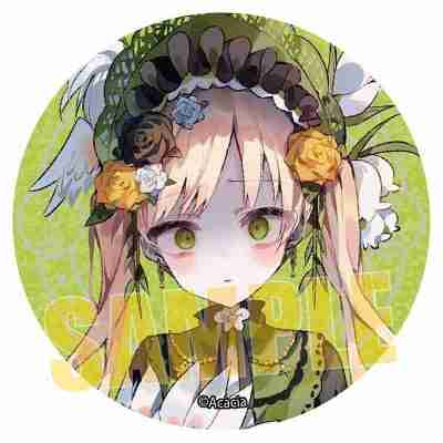 (s)CBMNM-15 グリッター缶バッジ 魔法少女ノ魔女裁判/遠野ハンナ 送料別880円