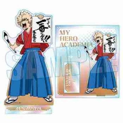 (s)AFMAK-02 オーロラアクリルスタンド 僕のヒーローアカデミア/爆豪 勝己 書初めver. 送料別880円