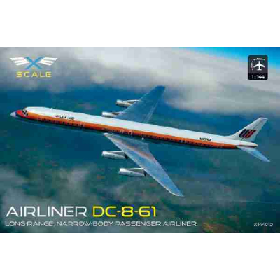 1/144 ダグラス DC-8-61 中距離ジェット旅客機 ユナイテッド航空