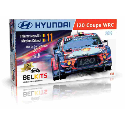 1/24 ヒュンダイ i20 クーペ WRC 2019 ツール・ド・コルスウィナー