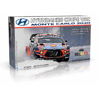 1/24 ヒュンダイ i20 クーペ WRC 2020 モンテカルロ ラリーウィナー