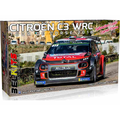 1/24 シトロエン C3 WRC 2018 ツール・ド・コルス(ターマック仕様)