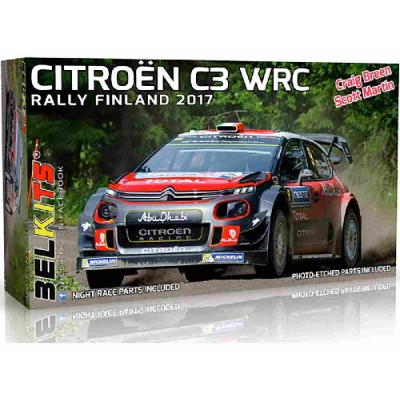 1/24 シトロエン C3 WRC 2017 フィンランドラリー(グラベル仕様)