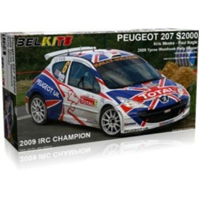 1/24 プジョー 207 S2000 2009 イープル ラリー ウィナー