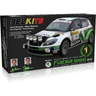 1/24 シュコダ ファビア S2000 EVO 2012 バルム・チェコ・ラリー・ズリーン ウィナー
