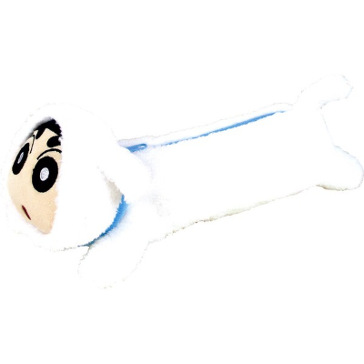 Crayon Shin-chan Die-Cut Pen Pouch Shiro Shin-chan (クレヨンしんちゃん ダイカットペンポーチ シロしんちゃん)