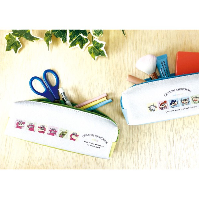 Crayon Shin-chan Double Zipper Slim Pen Pouch Chocobitome (クレヨンしんちゃん Wファスナースリムペンポーチ チョコビタイム) - Image 4