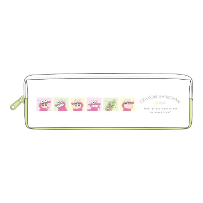 Crayon Shin-chan Double Zipper Slim Pen Pouch Chocobitome (クレヨンしんちゃん Wファスナースリムペンポーチ チョコビタイム)
