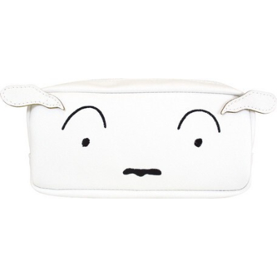 Crayon Shin-chan Close-Up Pen Pouch Shiro - Close-Up Pen Pouch Shiro (クレヨンしんちゃん ドアップ ペンポーチ シロ - ドアップペンポーチ シロ)