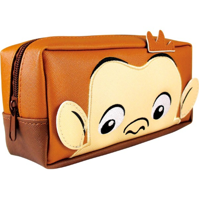 Curious George Close-up Pouch George (おさるのジョージ ドアップポーチ ジョージ) - Image 4