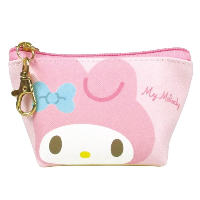 Sanrio Triangular Mini Pouch Close-up/My Melody (サンリオ 三角ミニポーチ ドアップ/マイメロディ)