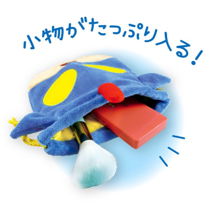 Crayon Shin-chan Plush Drawstring Bag Action Kamen (クレヨンしんちゃん ぬいぐるみ巾着 アクション仮面) - Image 4