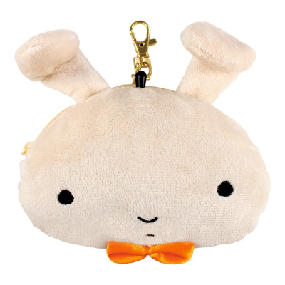 Crayon Shin-chan Plush Pass Case Pouch - Nene-chan Rabbit (クレヨンしんちゃん ぬいぐるみパスケース付きポーチ ネネちゃんうさぎ)