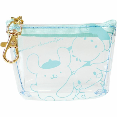 Sanrio Chocotto Triangular Clear Pouch, Mint (サンリオ chocotto三角クリアポーチ ミント)