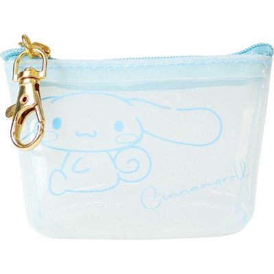 Sanrio Chocotto Triangular Clear Pouch Cinnamoroll (サンリオ chocotto三角クリアポーチ シナモロール)