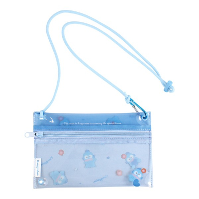 Sanrio Characters Shoulder Clear Pouch Hangyodon (サンリオキャラクターズ ショルダーつきクリアポーチ ハンギョドン)