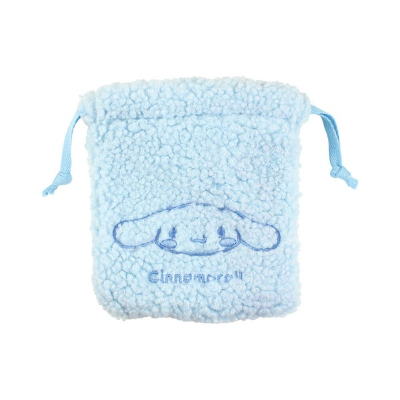 Sanrio Characters Mini Boa Drawstring Bag Cinnamoroll (サンリオキャラクターズ ミニボア巾着 シナモロール)