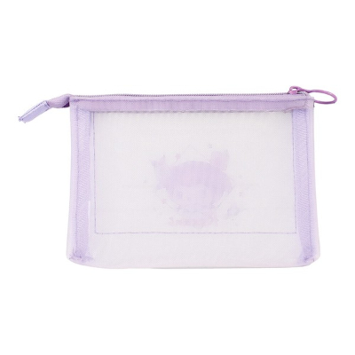 Sanrio Characters 3-Piece Clear Mesh Pouch - Amaenbo Namida/Kuromi (サンリオキャラクターズ 3Pクリアメッシュポーチ 甘えんぼナミダ/クロミ) - Image 4