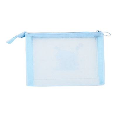 Sanrio Characters 3-Piece Clear Mesh Pouch - Amaenbo Namida/Cinnamoroll (サンリオキャラクターズ 3Pクリアメッシュポーチ 甘えんぼナミダ/シナモロール) - Image 3